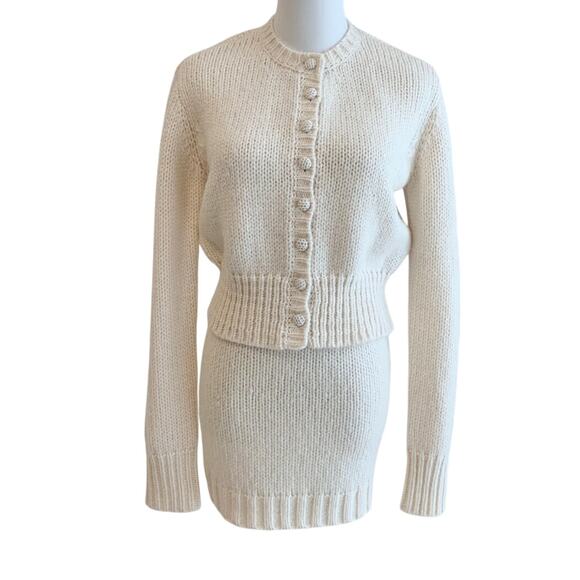 Helsa Annabelle Cardigan and Skirt Set M - Picture 7 of 9